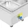 Royal Catering Bain Marie - 5 x GN 1/2 - Ablasshahn