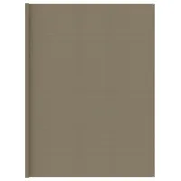 VidaXL Zeltteppich Taupe 400x700 cm HDPE