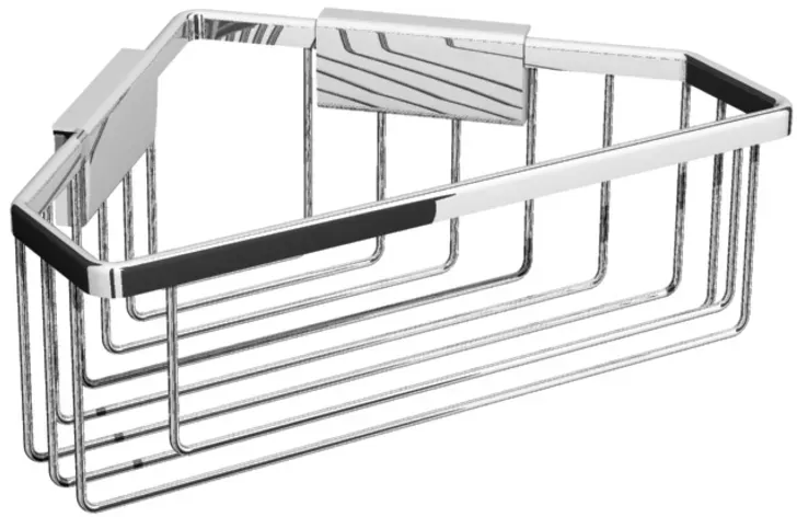 Preisvergleich Produktbild Bravat Eck-Duschkorb London, chrom