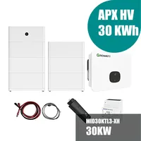 Growatt Komplettset MID 30KTL3-XH 30kW Hybridwechselrichter 3-phasig & APX
