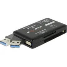 DeLock - Kartenleser (Multi-Format) - USB 3.2 Gen 1