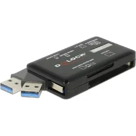 DeLock - Kartenleser (Multi-Format) - USB 3.2 Gen 1