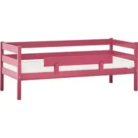 Hoppekids Einzelbett »ECO Comfort Kinderbett, Kiefer Massivholz, Jugendbett inkl. Rollrost«, 70x160 cm, wahlweise in verschieden Farben/ Matratze/ Absturzsicherung, rosa