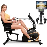 Hop-Sport Liegeergometer HS-045L - Sitzergometer mit Magnetbremse & Pulssensoren