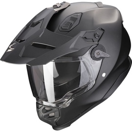 Scorpion ADF-9000 Air Solid Motocross Helm, schwarz XL