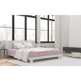 Primera Spannbettlaken Mako-Jersey 180 x 200 cm - 200 x 200 cm mauve
