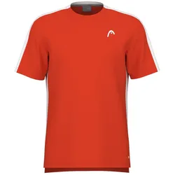 Head Tennis-Tshirt Slice 2024 (atmungsaktiv, Mesh-Einsätze) orange Herren