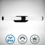 B.K.Licht Spiegelleuchte »LED Badleuchte Spiegelleuchte schwarz