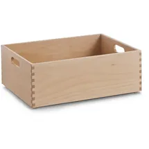 Zeller Present Holzkiste 40 x 30 x 15 cm 1-tlg. beige