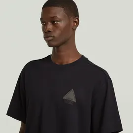 G-Star Regular Fit T-Shirt mit Logo-Detail, Black, S