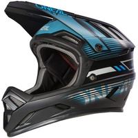| Mountainbike-Helm | MTB Downhill | Nach Robustes ABS, Ventilationsöffnungen für Luftstrom & Kühlung, ABS Außenschale | Backflip Helmet Eclipse V.23 | Erwachsene | Grau Blau | XS