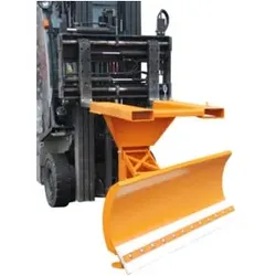 Bauer Südlohn Schneepflug SCH-P-V 180, lackiert, Gelborange