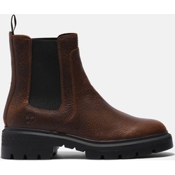 Timberland Womens Mid Chelsea Boot dark brown 7 Wide Fit