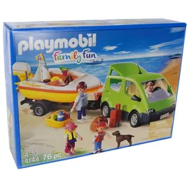Playmobil Familyvan mit Bootsanhänger (4144)