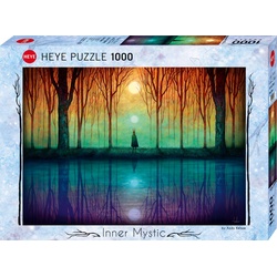 HEYE Puzzle New Skies / Inner Mystic, 1000 Puzzleteile, Made in Germany bunt