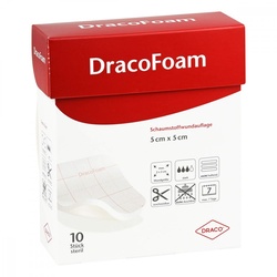 Dracofoam Schaumstoff Wundauflage 5x5cm