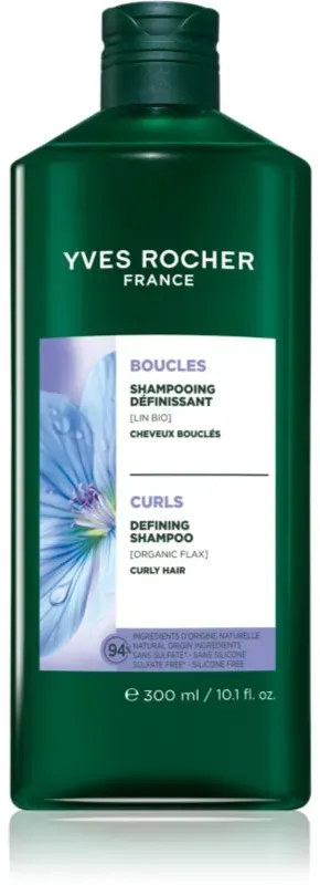 Yves Rocher Boucles Shampoo für lockige und wellige Haare with organic flax 300 ml