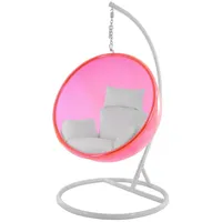 Kideo Kideo® Komplettset: Hängesessel mit Gestell & Kissen, Halbschale,