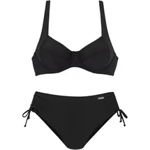 LASCANA Bügel-Bikini Damen Schwarz 38 Cup F