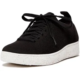 FitFlop Damen Rally E01 Multi-Knit Sneaker, Schwarz, 36 EU