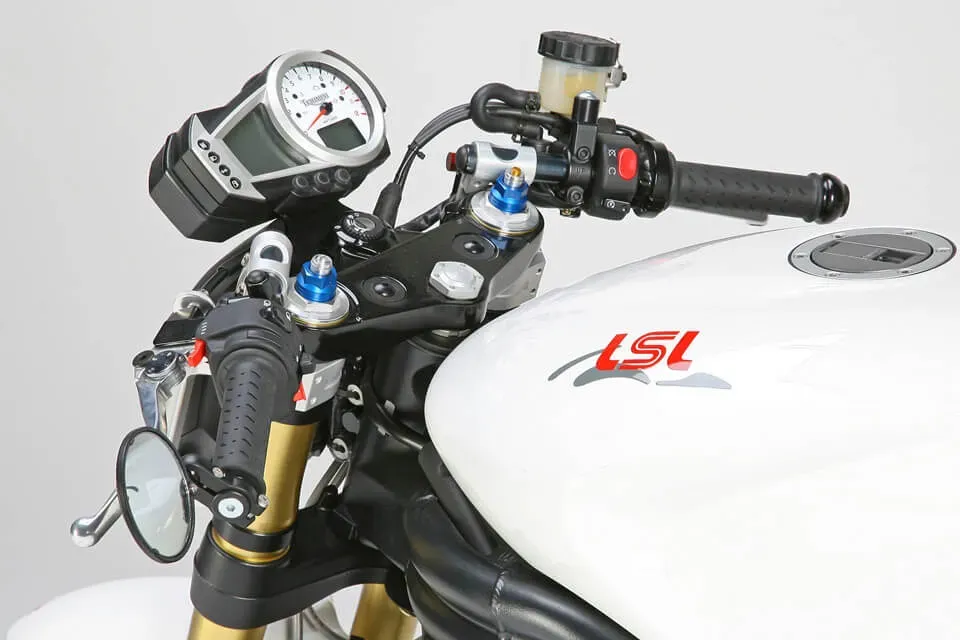 LSL Lenkerstummel Tour-Match, Speed Triple 1050 05-07, silber