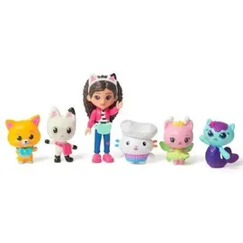 Spin Master Gabby's Dollhouse DER FILM - Cat-venture Crew Figuren-Set, 11-teiliges Spielset mit Gabby, Katzenfreunden - Zubehörteilen, für Kinder ab 3 Jahren