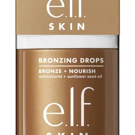 e.l.f. Cosmetics Bronzing Drops Bronzer Rose Gold 30 ml Hellbraun