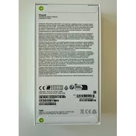 Apple iPhone SE 2022 128 GB Mitternacht