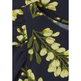 street one studio Blusenshirt mit Rundhals Blau 40