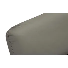 Uno Relaxsessel Basel Leder 99 x 87 x 96 cm Grau elektrisch