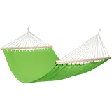Mojawo Hängematte 120kg 200x150cm Poly/baumwolle Lime-mmc4358-lime