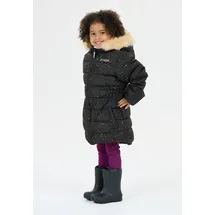 ZigZag Steppjacke "Astrid", Jungen, Gr. 116, rosa (schwarz), 100% Polyester, mehrfarbig, normal, ohne Ausschnitt, Jacken Steppjacke, mit abnehmbarer Kapuze