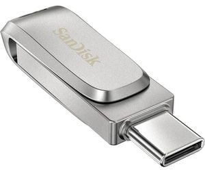 SanDisk USB-Stick Ultra Dual Drive Luxe, 32 GB, bis 150 MB/s, USB und USB-C 3.0
