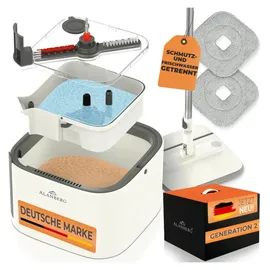 alanberg Wischmopp Set Gen 2 Weiß