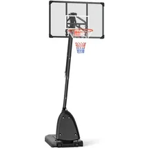 sportnow Basketballständer Schwarz 107 x 70 cm