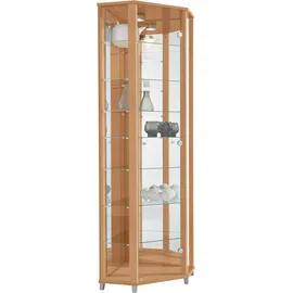 fif Möbel Eckvitrine TRIO 172 x 0 x 0 cm Beige