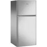 Amica - fd2015.4x(e) silberner Kühlschrank mit Gefrierfach