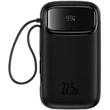 Baseus QPOW 2 10000 MAH 22.5 W, Lithium, Schwarz