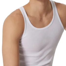 SCHIESSER Unterhemd 2er Pack - Original Feinripp Weiß Gr.: 4XL