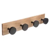 Five Garderobenhaken Simply Smart Braun