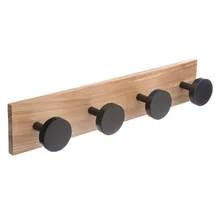 Five Garderobenhaken Simply Smart Braun