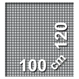 Schellenberg Fliegenschutz-Fenster PREMIUM 100 x 120 cm anthrazit/weiß kürzbar