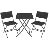 avestar Bistroset 3-tlg. Schwarz