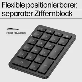 HP 965 Ergonomic Kabellose Tastatur schwarz