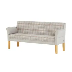 Barnickel Küchensofa  Wien , grau , Maße (cm): B: 201 H: 93 T: 71