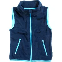 Playshoes Fleece Weste Unisex Kinder Outdoor-Oberteil, marine, 128
