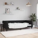 vidaXL Tagesbett 90 x 190 cm Schwarz