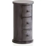 Wohnling Sideboard 34 x 65 x 34 cm Schwarz