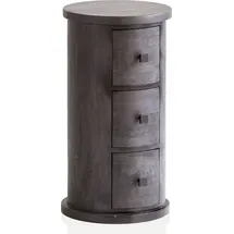 Wohnling Sideboard 34 x 65 x 34 cm Schwarz