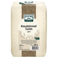 Fuchs Professional - Kreuzkümmel/Cumin ganz | 800 g im Beutel | scharf-aromatischer Geschmack für Curries, Chilis und Fleischgerichte